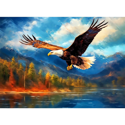 500 Piece Puzzle for Adults Jigsaw Puzzles Eagle Puzzles Games 500 Pieces and Up for Adult Children Elderly Great Gift Family Games 20.5"X15"